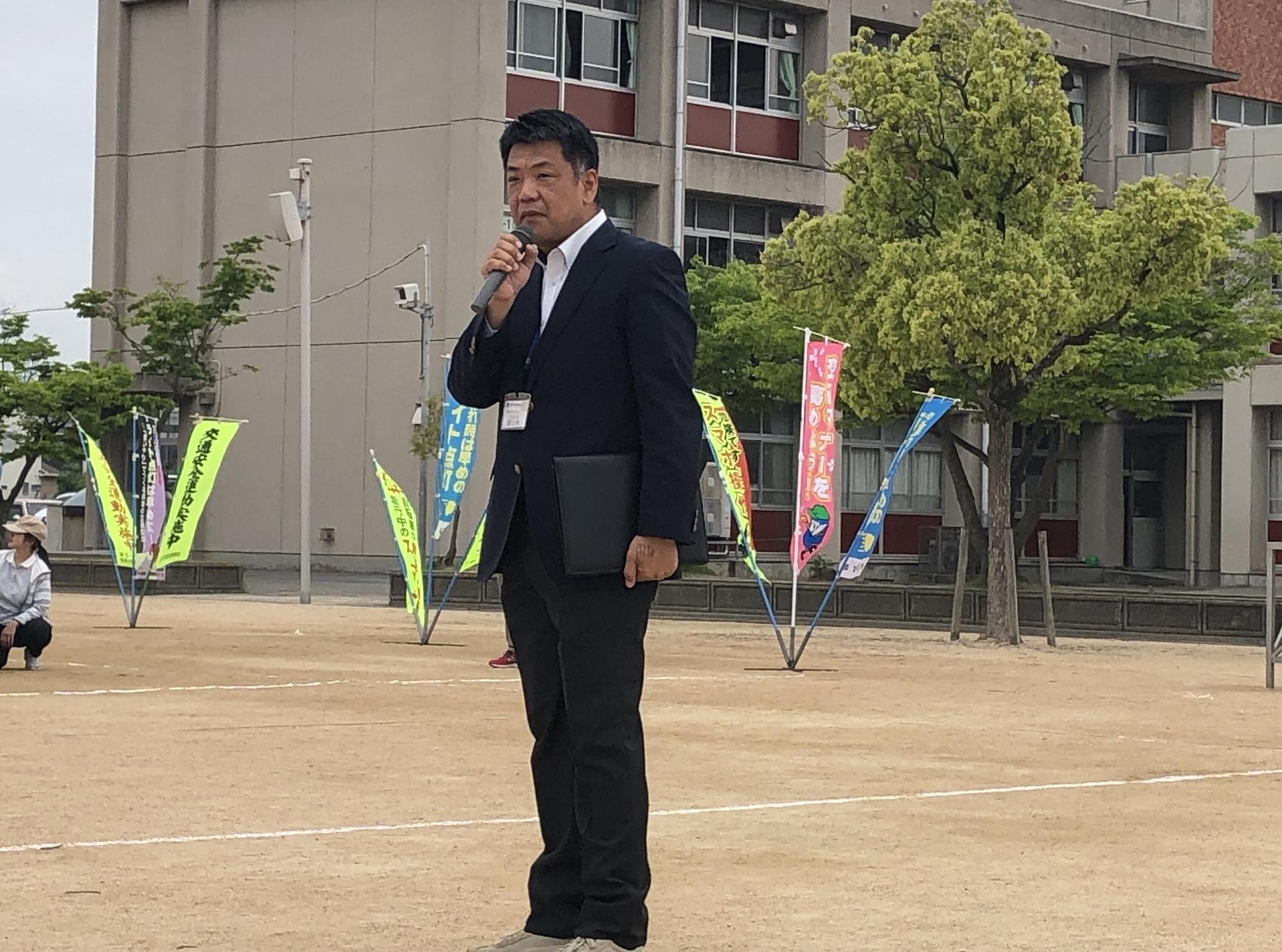 校長先生のあいさつ