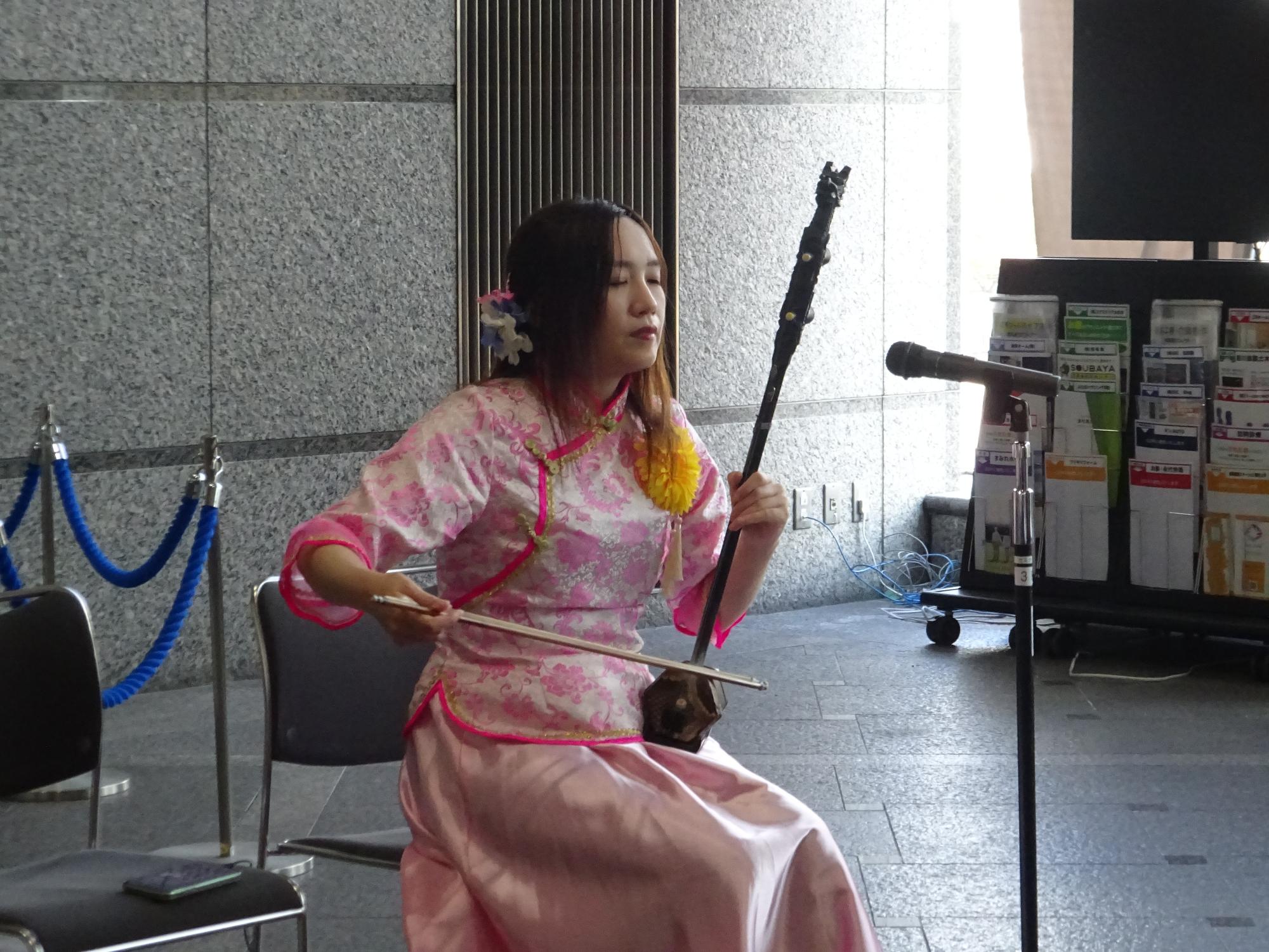 ロビーコンサートの様子