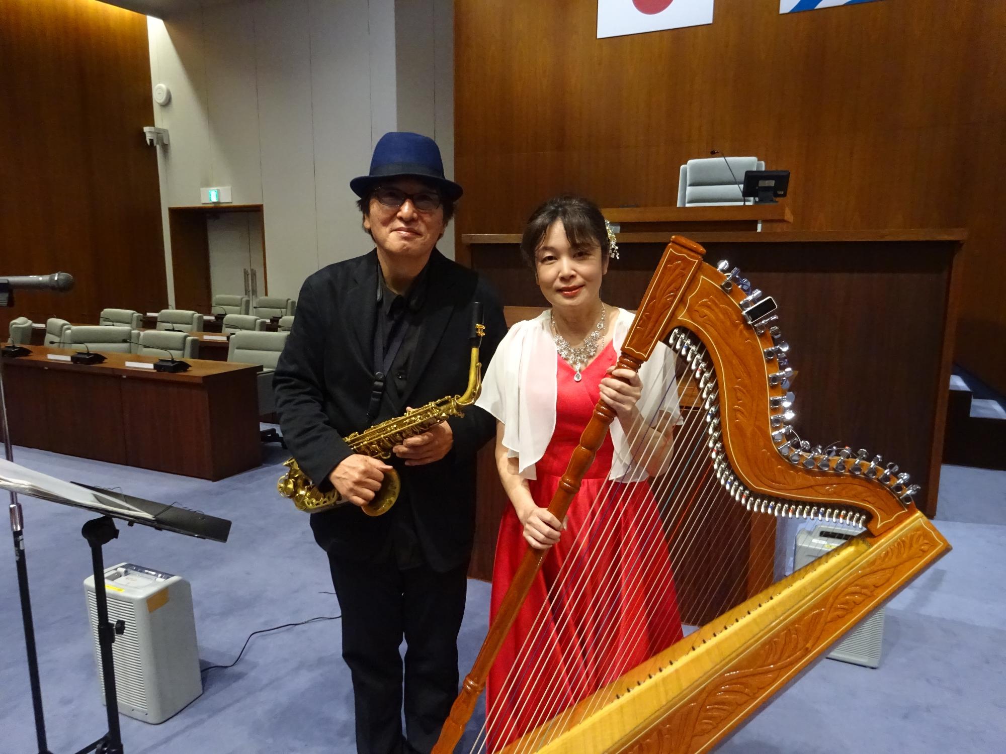 議場コンサートの様子