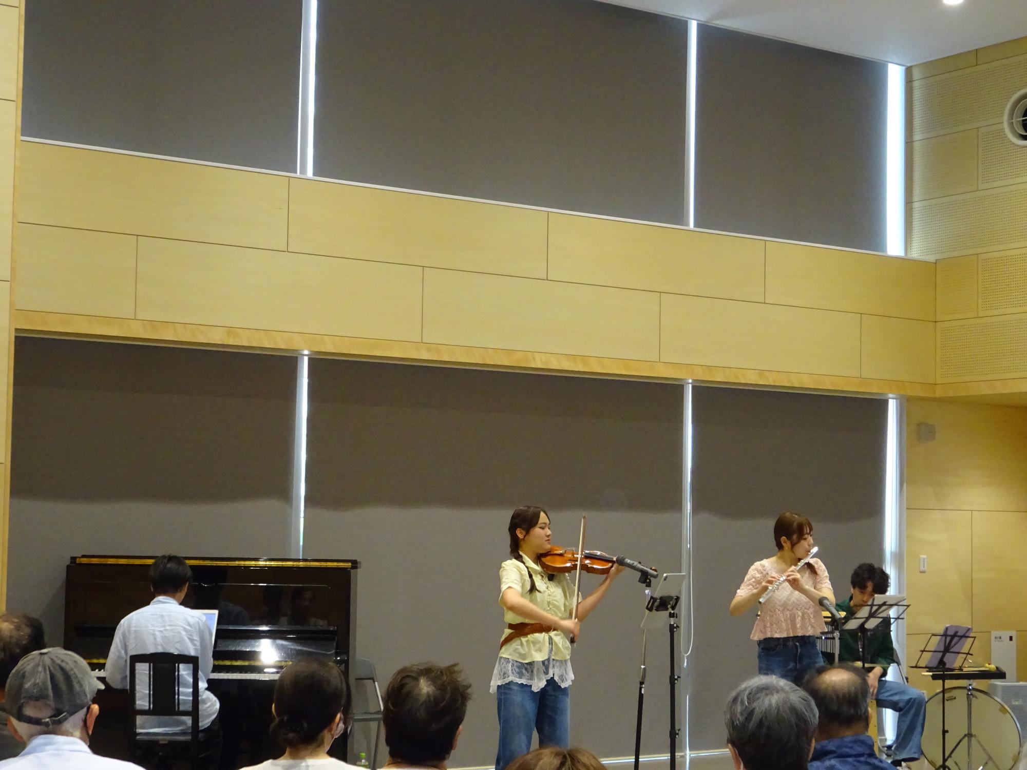 第2回音楽お届け便の様子1