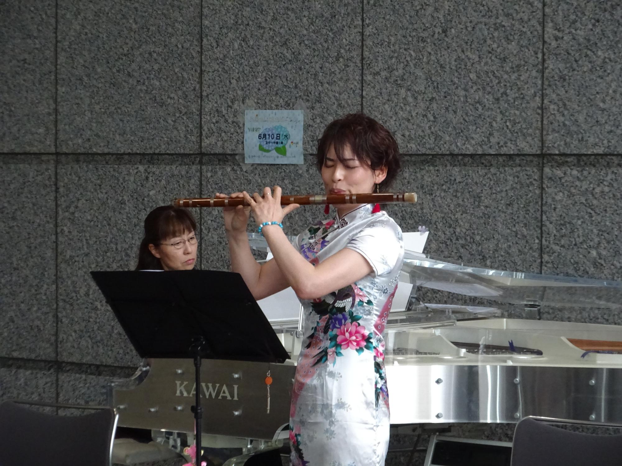ロビーコンサートの様子