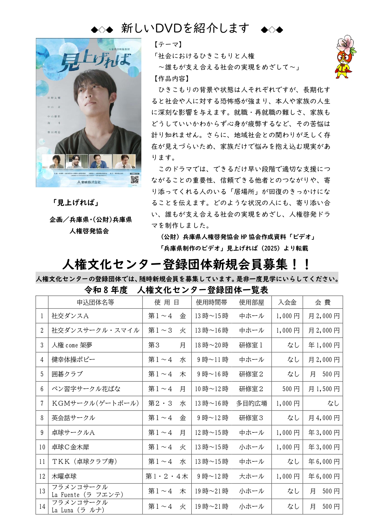 人権文化センターだより56号裏