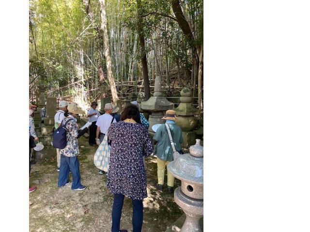 石造宝塔見学