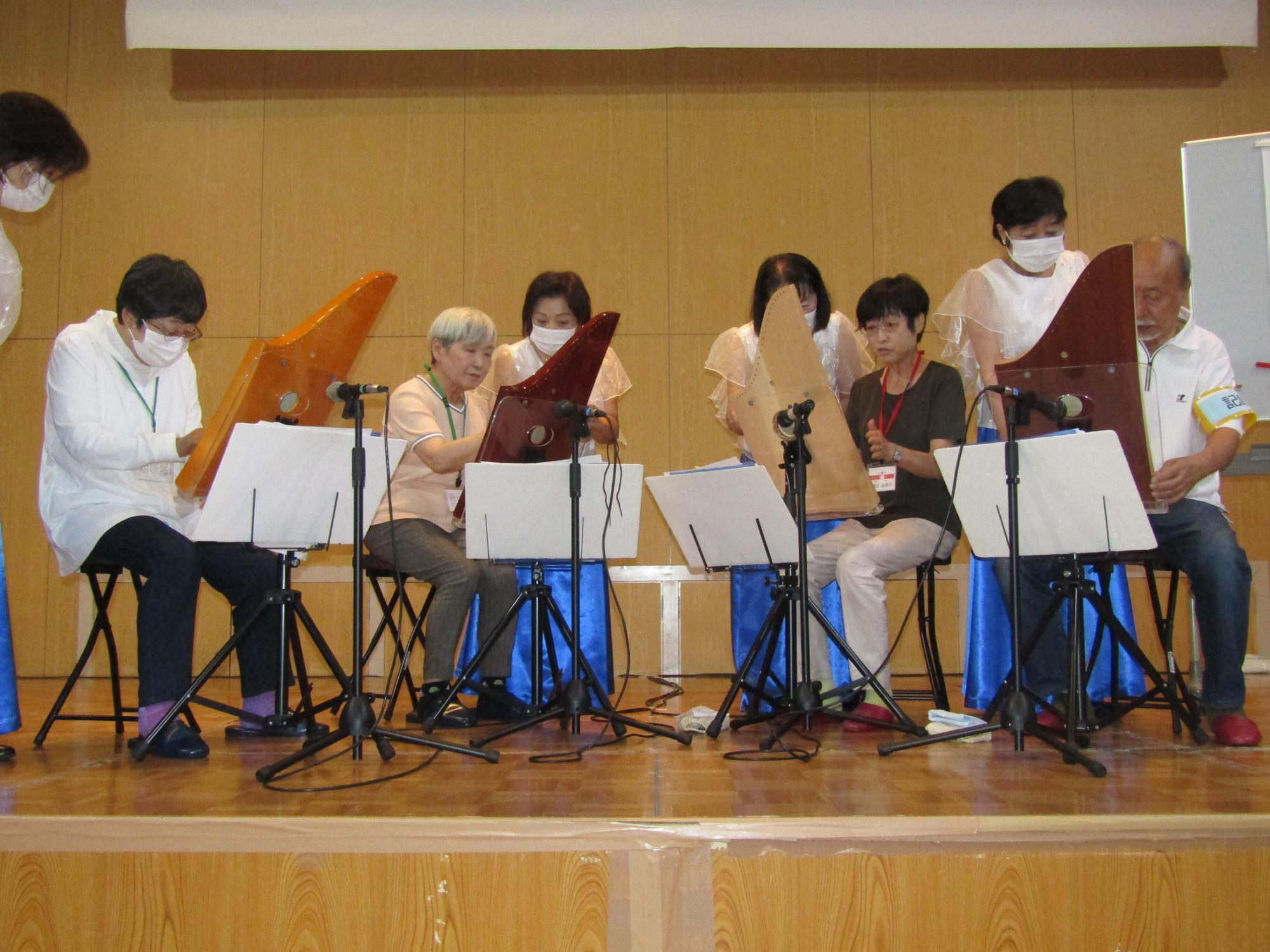 音楽講座の様子