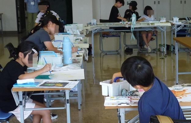 絵画教室の活動の様子3