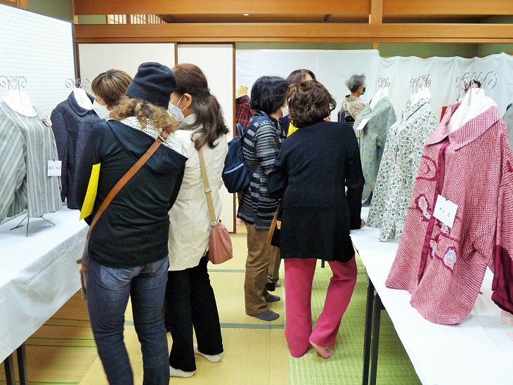 洋裁の展示