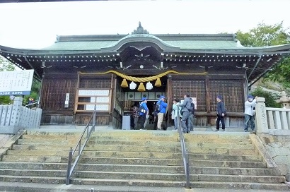 生石神社参拝