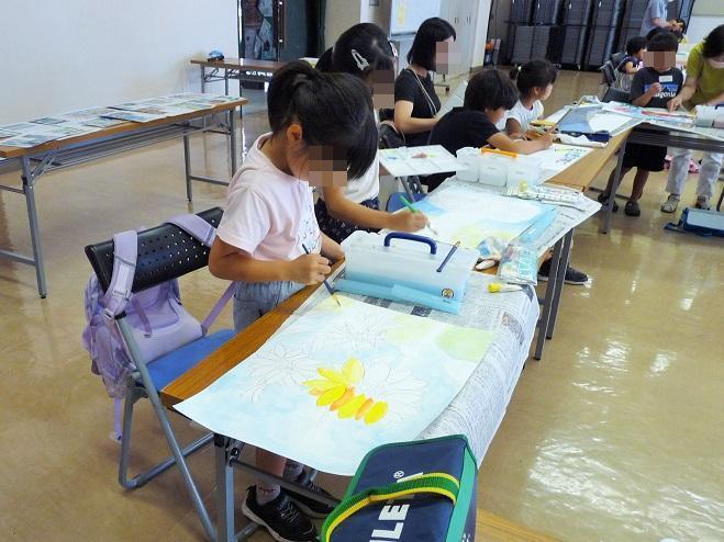 絵画教室の活動の様子3