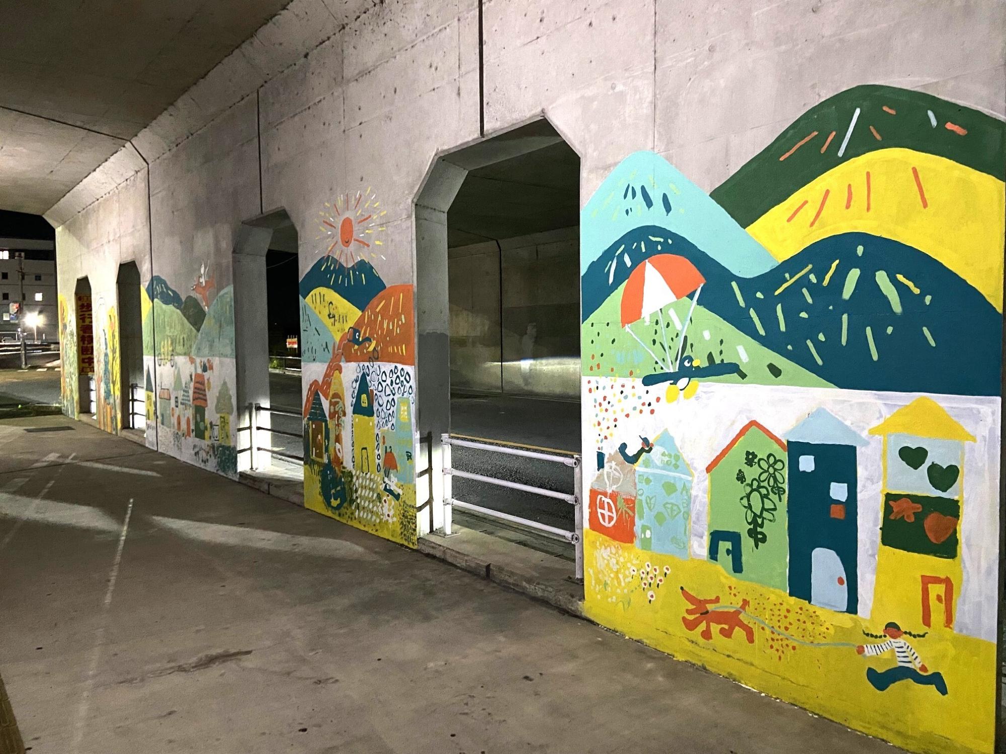 完成した壁全体2