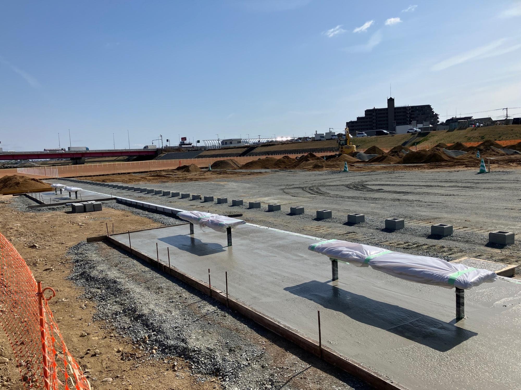 河川敷整備の様子4