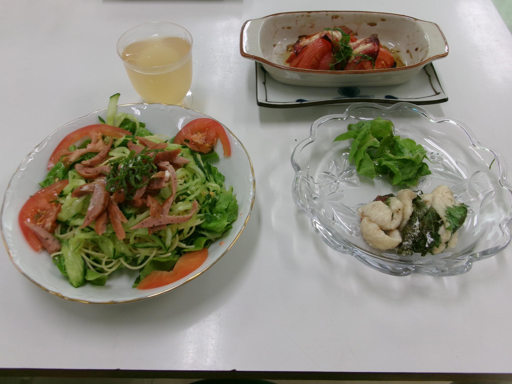 健康料理教室（令和7年7月の献立）