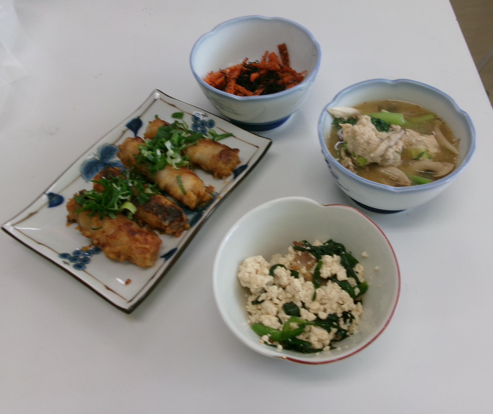 12月6日のメンズクッキング料理