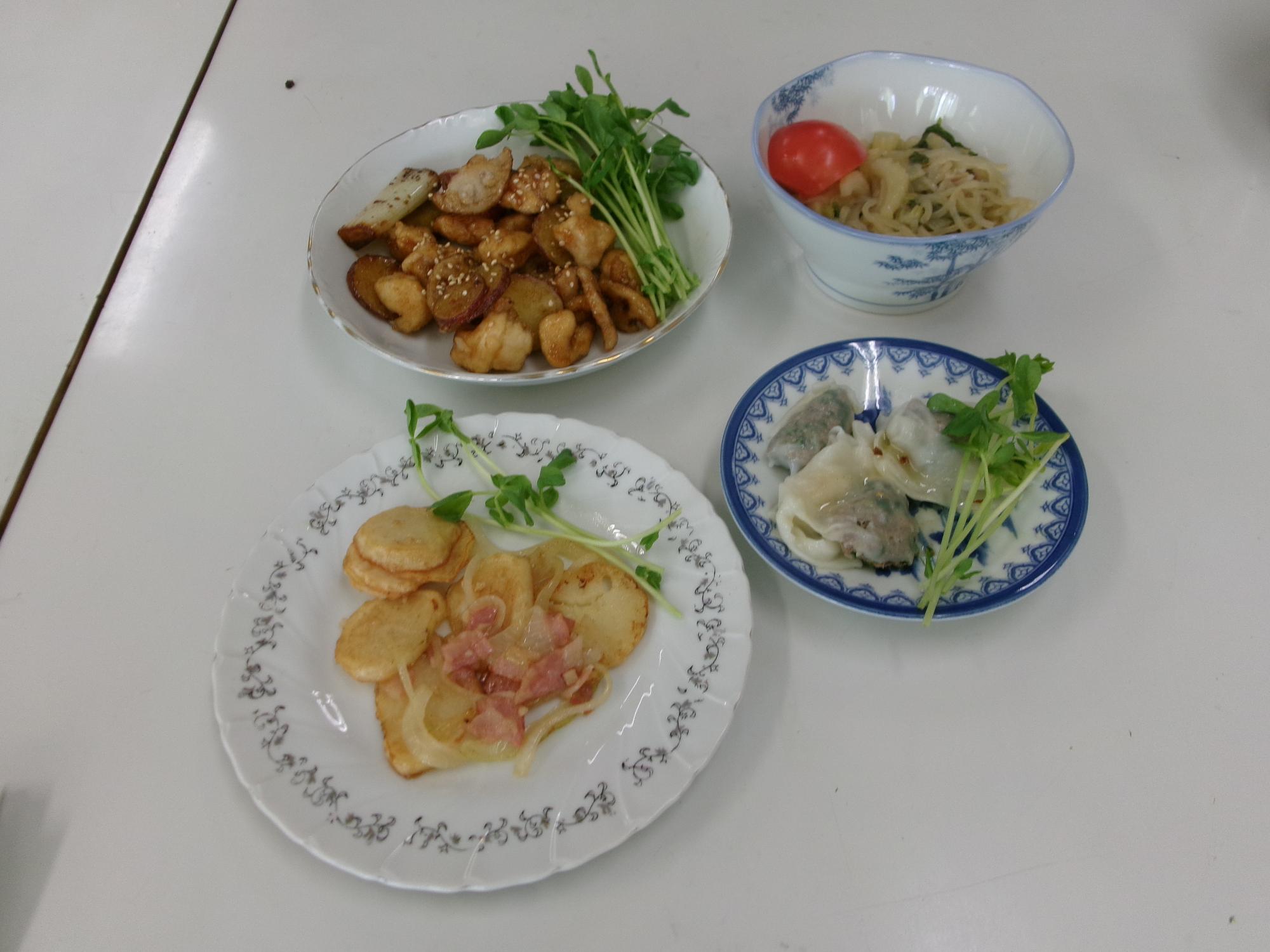 メンズクッキング1月メニュー