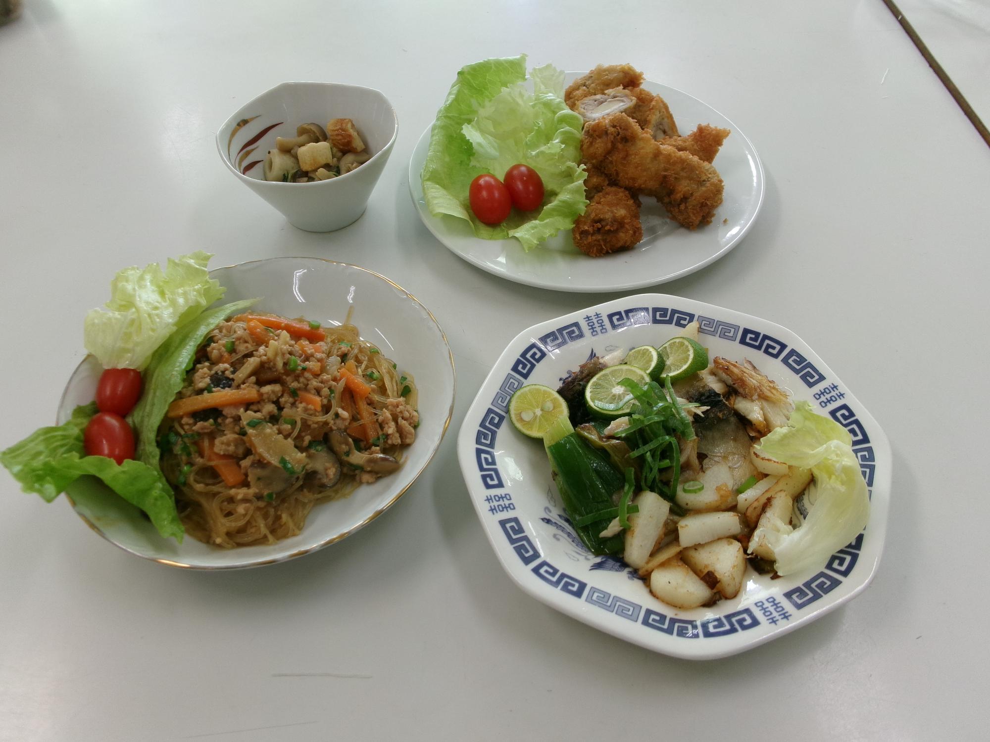 メンズクッキング11月料理