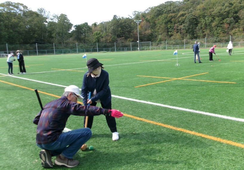 グラウンドゴルフ大会写真
