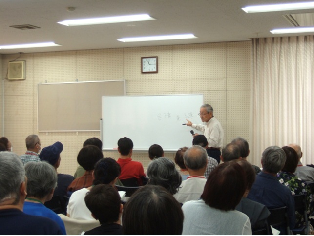 野口ふれあい大学講座の様子