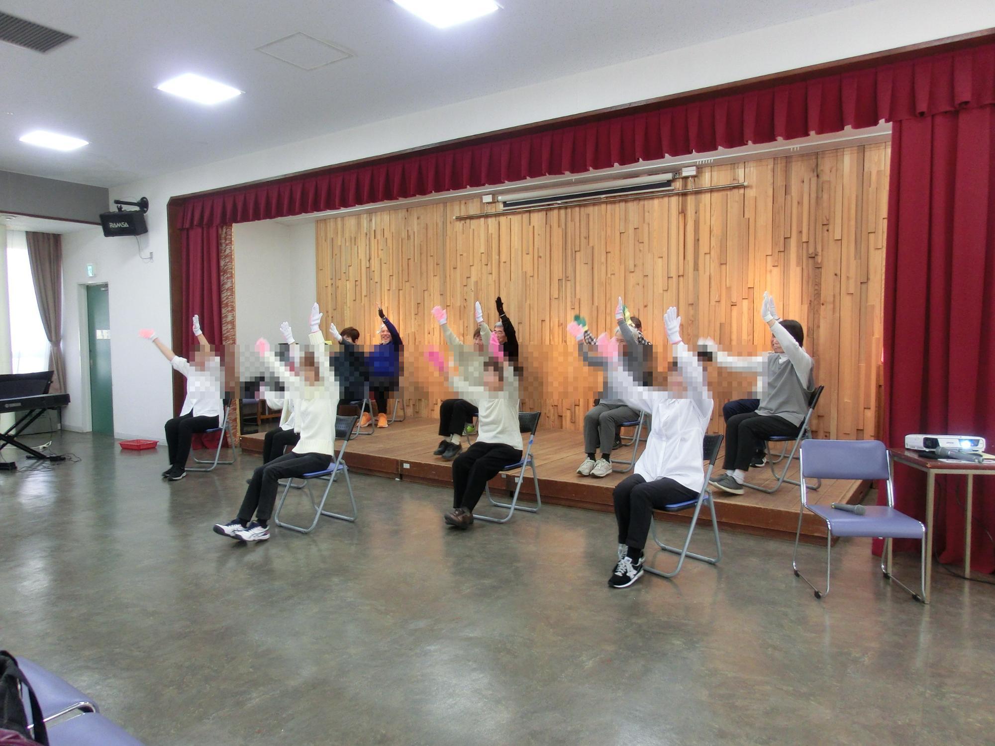 野口ふれあい大学講座の様子