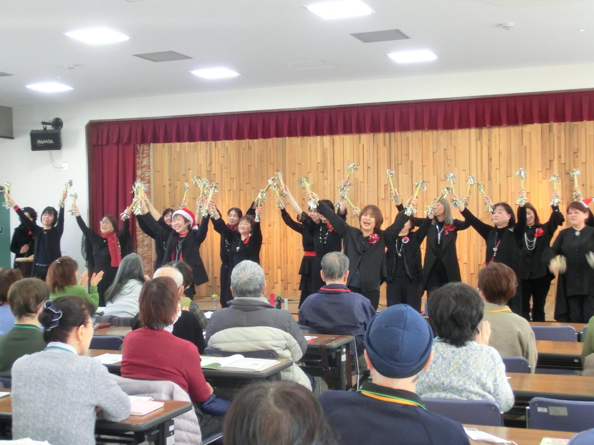 野口ふれあい大学講座の様子