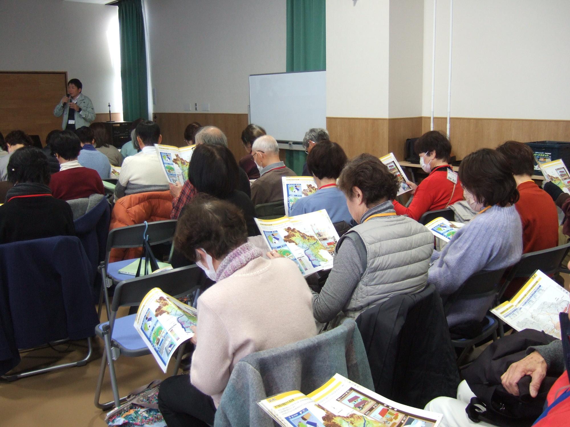 野口ふれあい大学講座の様子