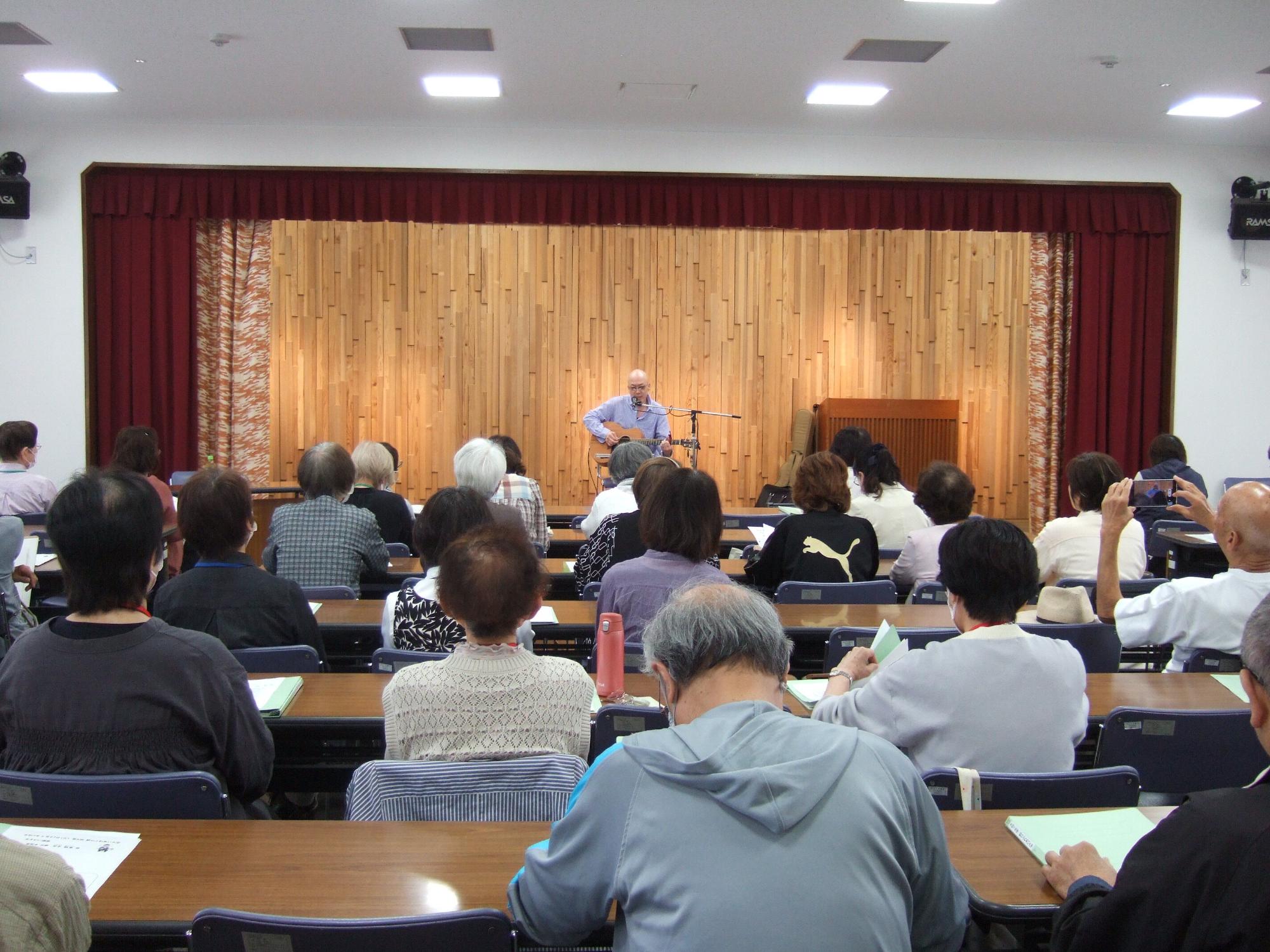 野口ふれあい大学講座の様子