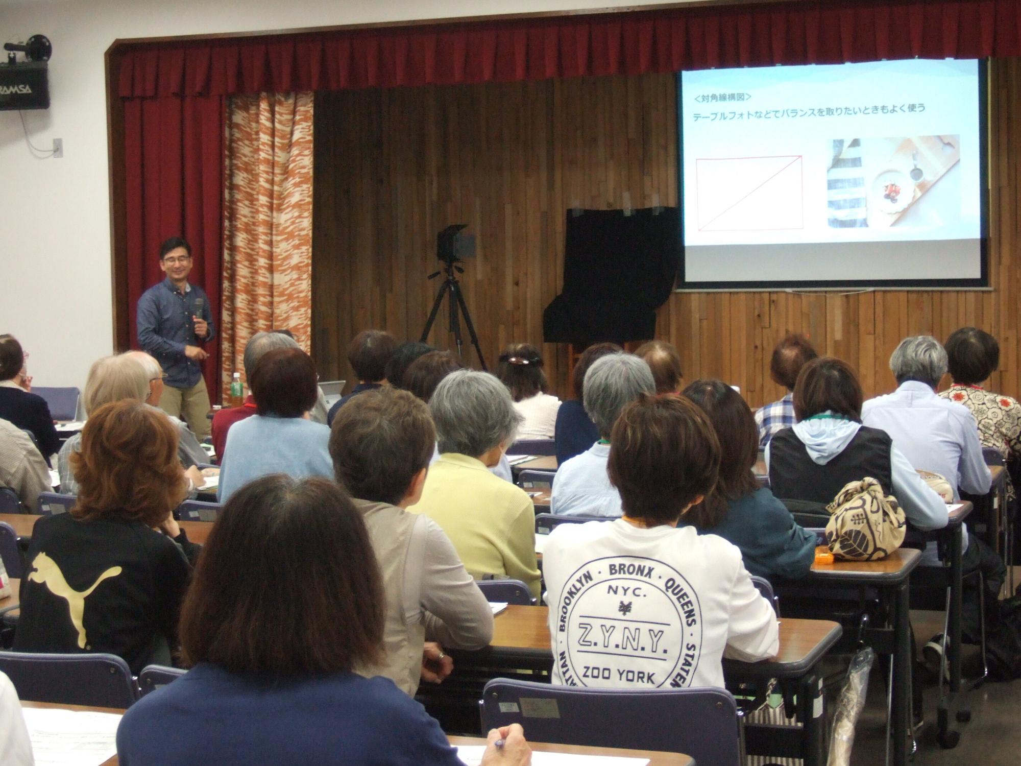 野口ふれあい大学講座の様子