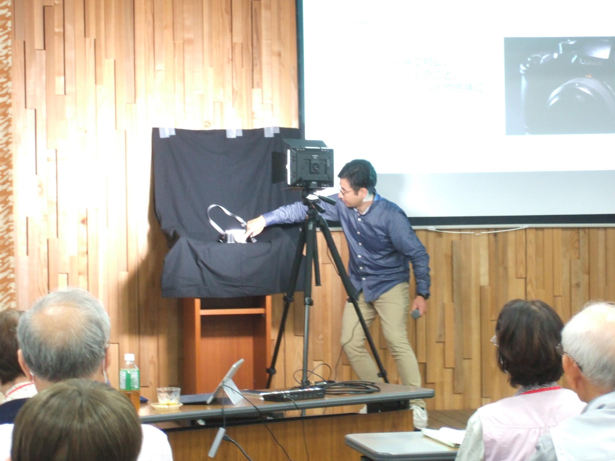 野口ふれあい大学講座の様子