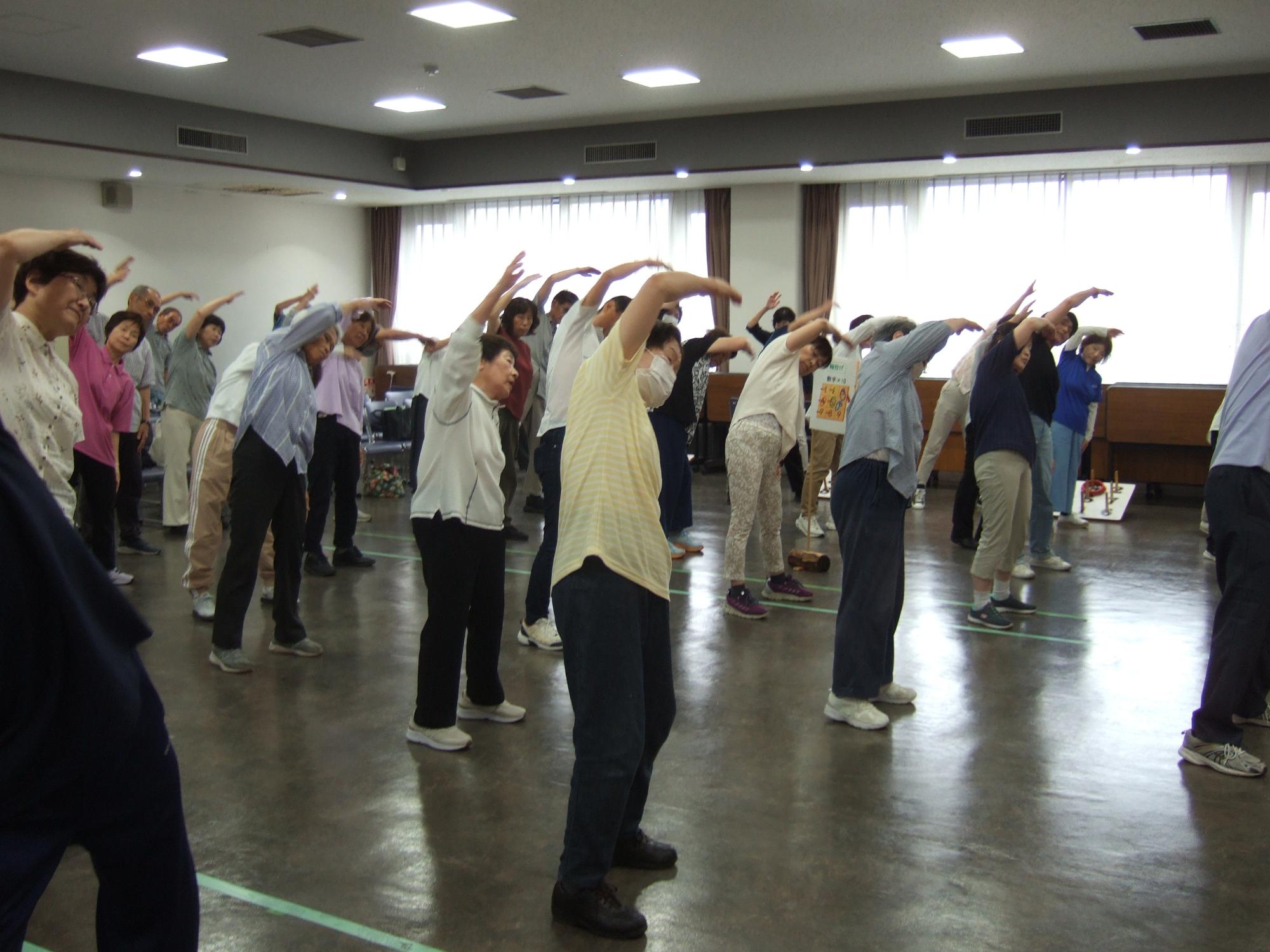 野口ふれあい大学講座の様子