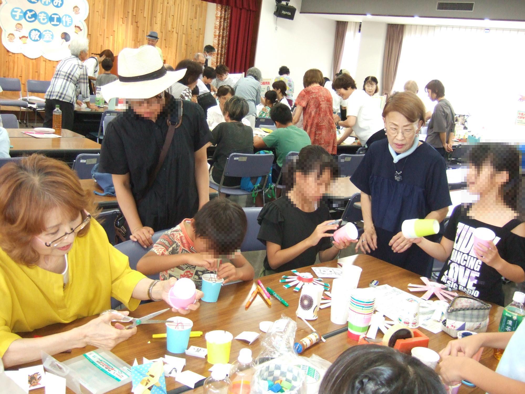 野口ふれあい大学ボランティアの様子