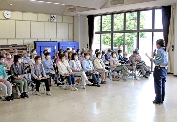 R6交通安全講習の様子