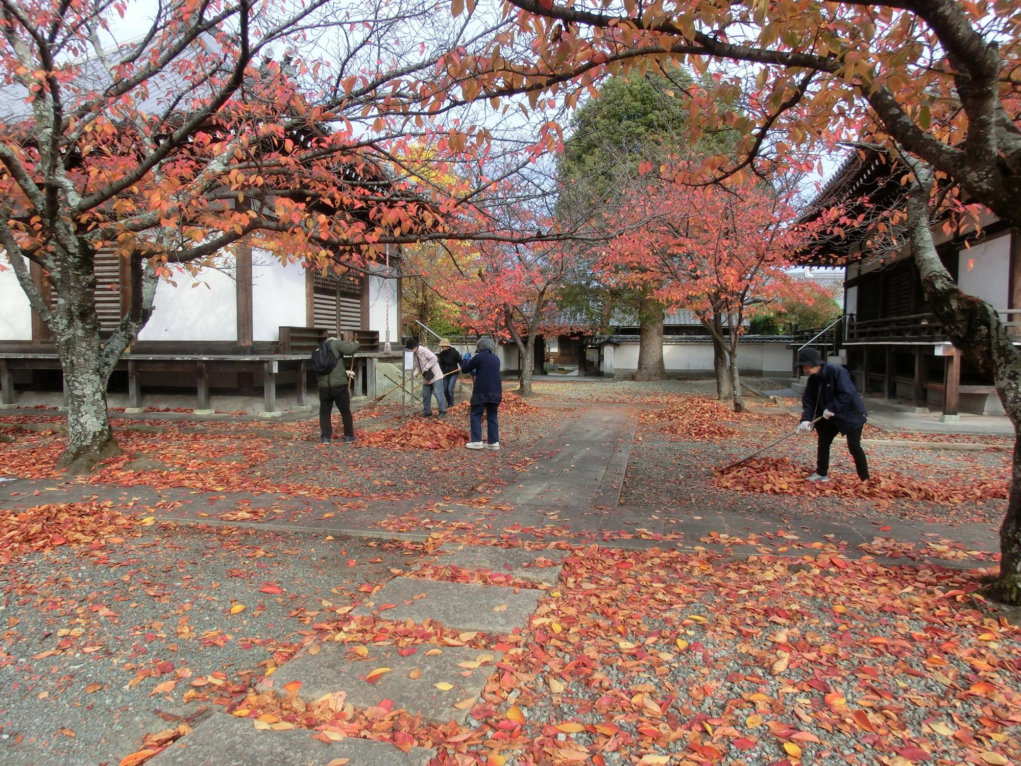 野口ふれあい大学ボランティアの様子