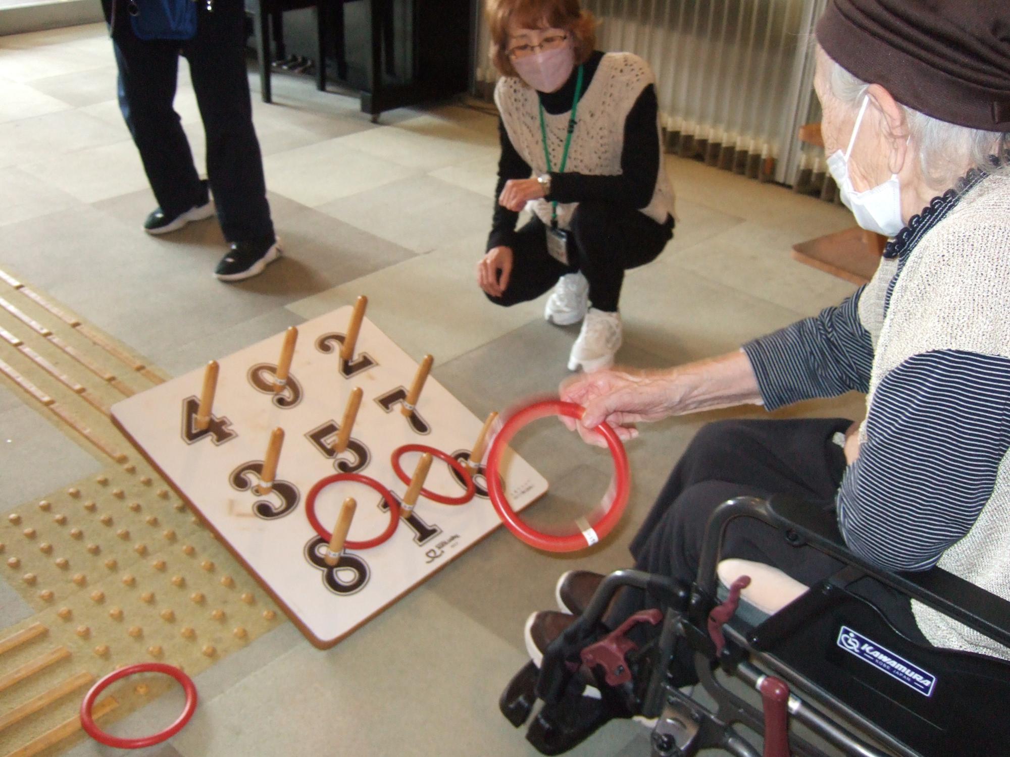 野口ふれあい大学ボランティアの様子