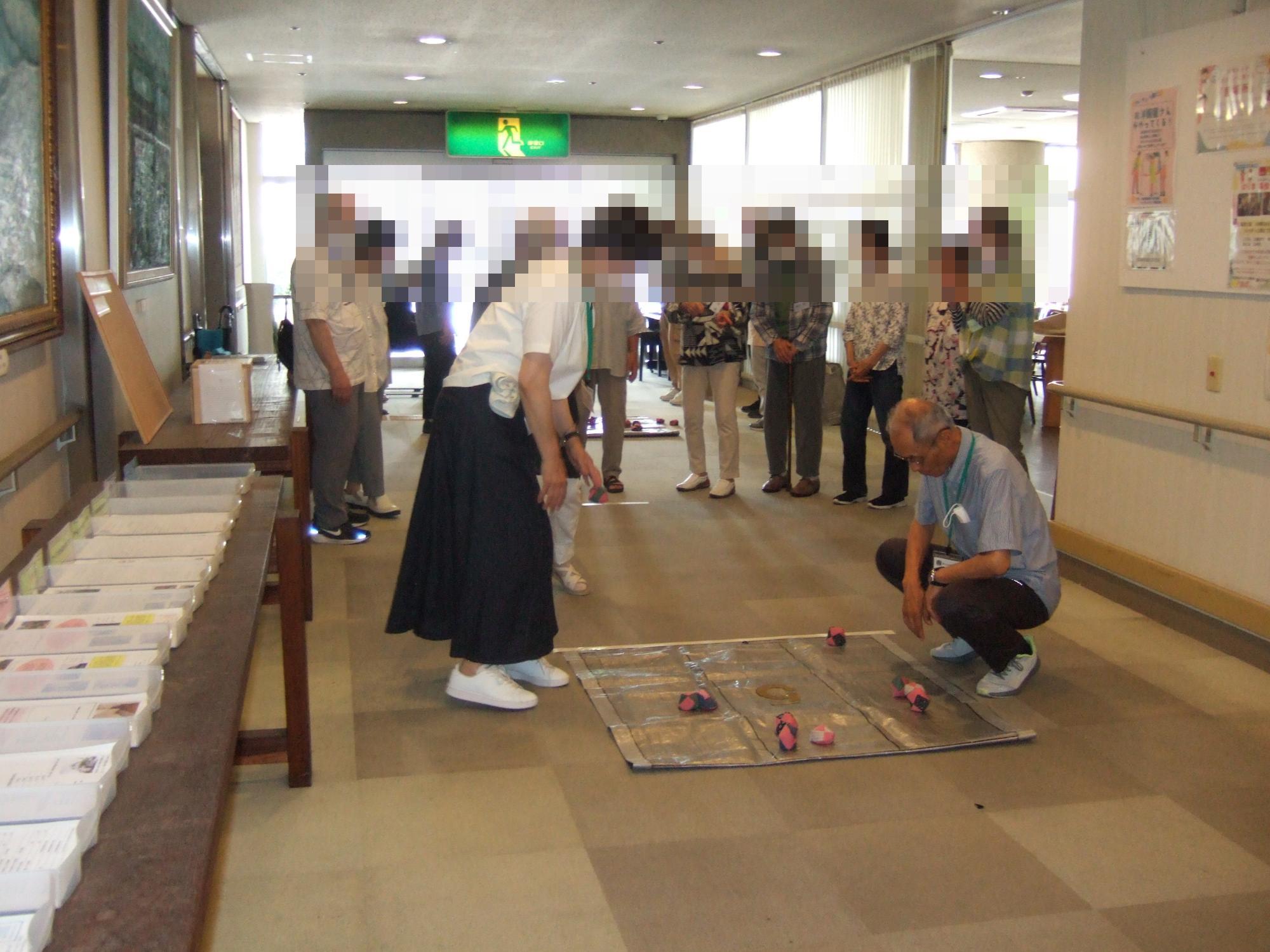 野口ふれあい大学ボランティアの様子