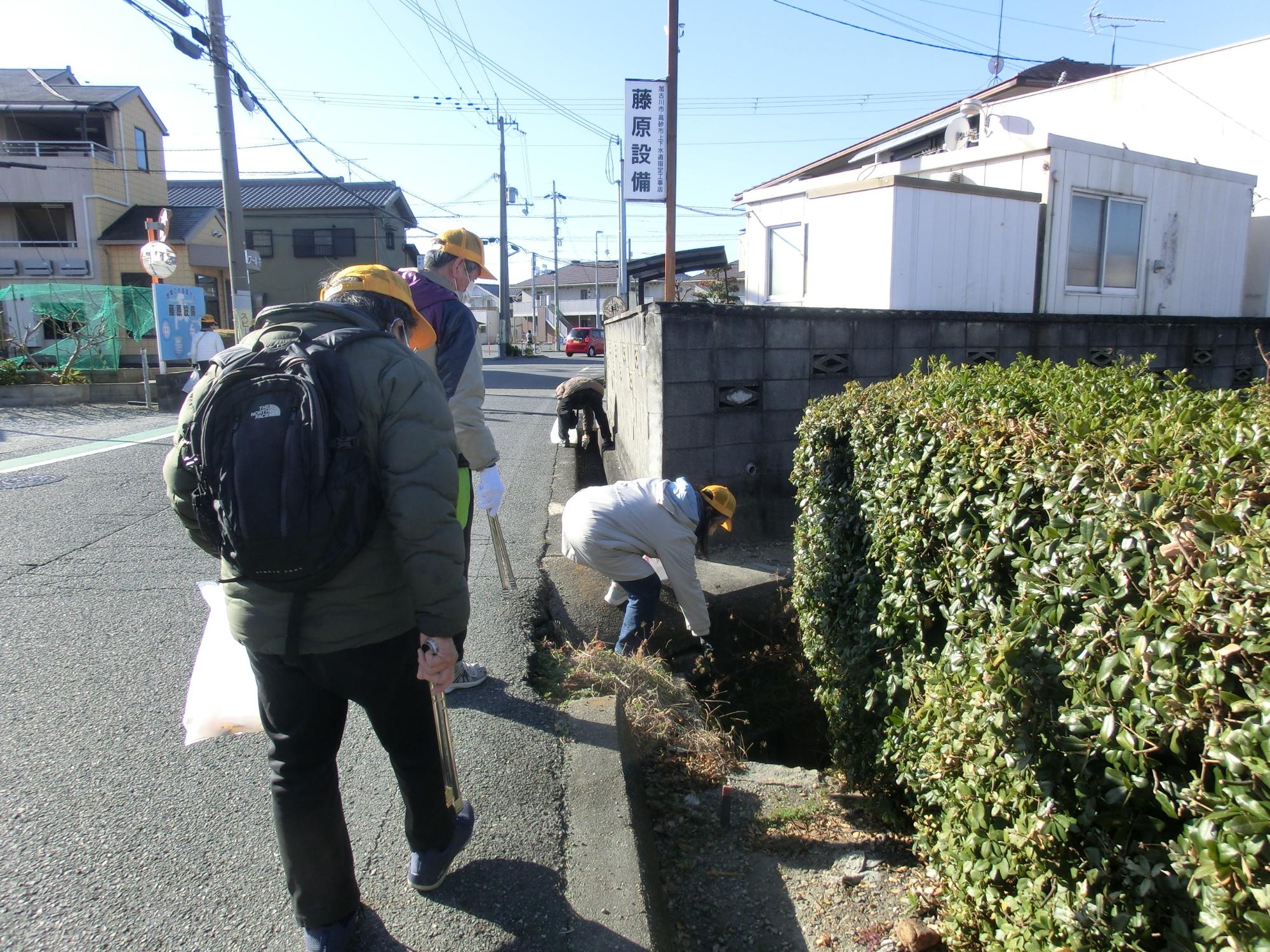 野口ふれあい大学ボランティアの様子
