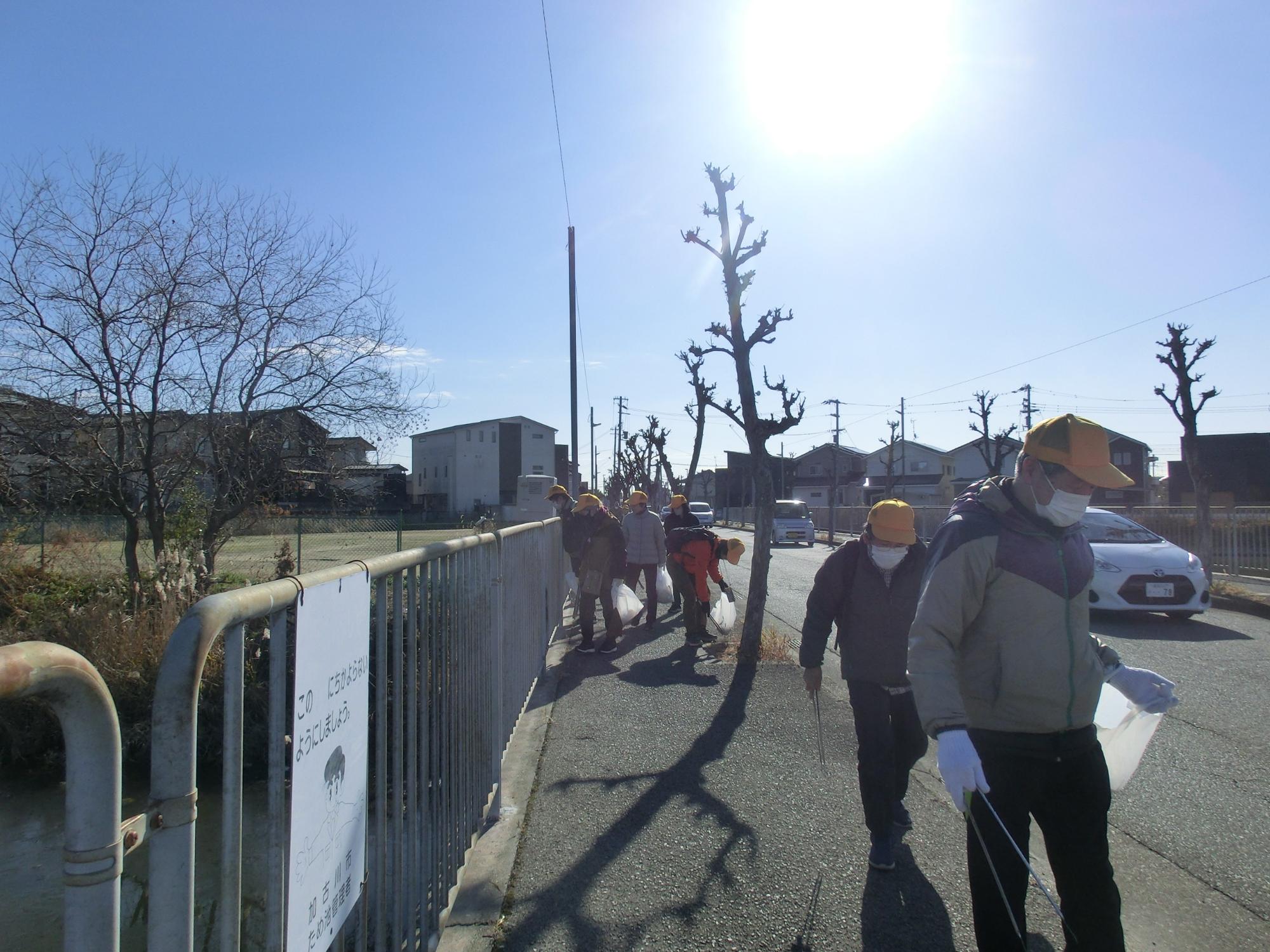 野口ふれあい大学 ボランティアの様子