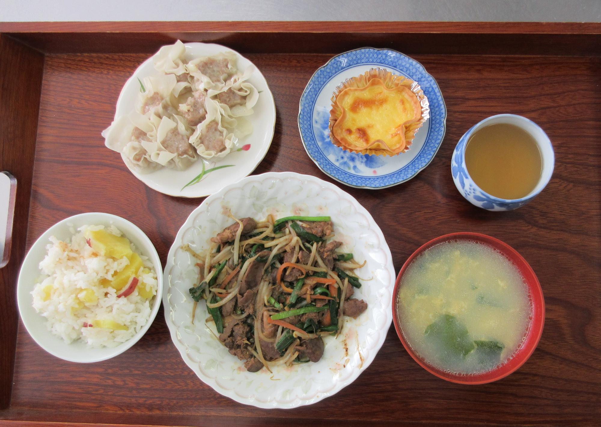 本日のできあがったお料理です。