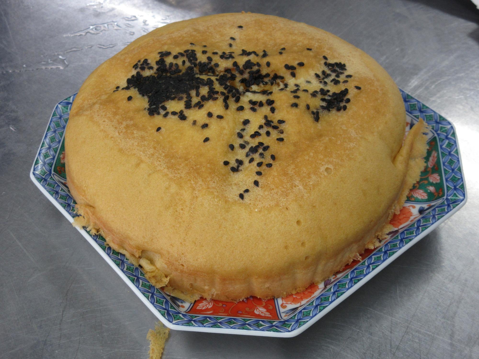 マーラーカオの焼きあがり