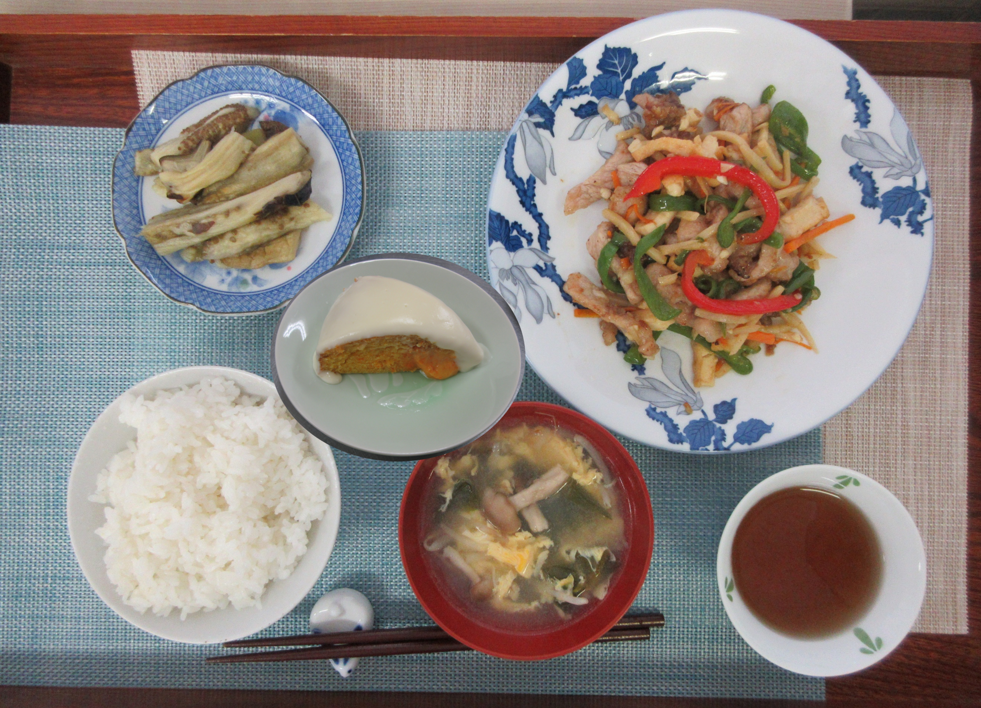 できあがりのお料理