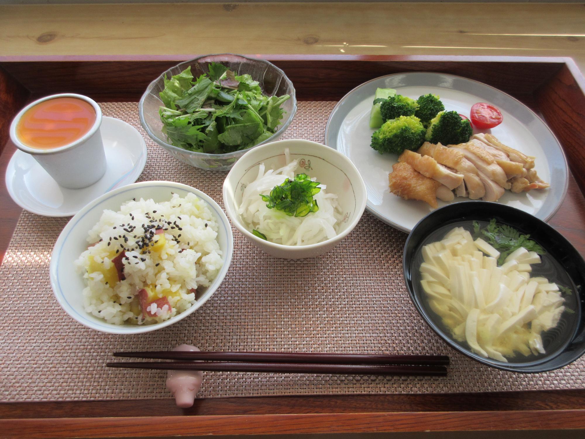 できあがりのお料理